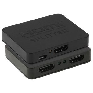 Mini Full HD 4K 1x2 HDMI 3D V1.4b Splitter for HDTV / STB / DVD / Projector / DVR