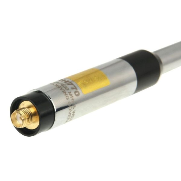 RH770 Dual Band 144 / 430MHz High Gain SMA-F Telescopic Handheld Radio Antenna for Walkie Talkie, Antenna Length: 93cm - Image 6