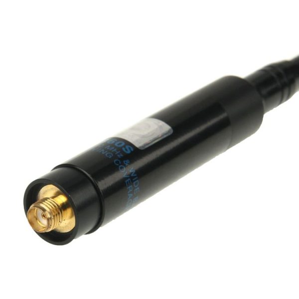 RH660S Dual Band 144 / 430MHz High Gain SMA-F Telescopic Handheld Radio Antenna for Walkie Talkie, Antenna Length: 108.5cm - Image 6