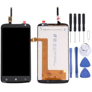 OEM LCD Screen for Lenovo S820 with Digitizer Full Assembly (Black)