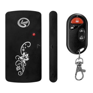 Forecum 9806C Smart Vibration Home Magnetic Sensor Alarm, One Magnetic Sensor One Remote Controller