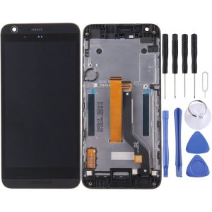 Original LCD Screen for HTC Desire 626s Digitizer Full Assembly with Frame (Black)