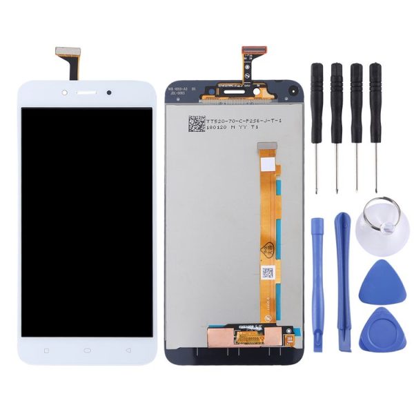TFT LCD Screen for OPPO A71 with Digitizer Full Assembly (White) - Image 2