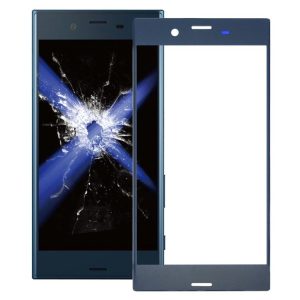 Front Screen Outer Glass Lens for Sony Xperia XZ (Blue)