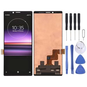 Original OLED LCD Screen for Sony Xperia 1 with Digitizer Full Assembly (Black)