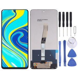 LCD Screen and Digitizer Full Assembly for Xiaomi Redmi Note 9S / Redmi Note 9 Pro / Redmi Note 9 Pro Max / Redmi Note 9 Pro (India) / Note 10 Lite (Black)