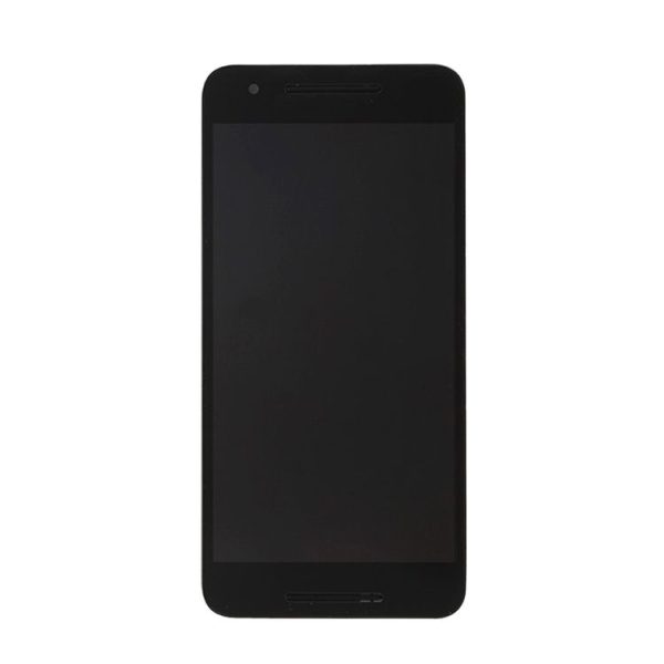 OEM LCD Screen for Google Nexus 6P Digitizer Full Assembly with Frame (Black) - Image 2