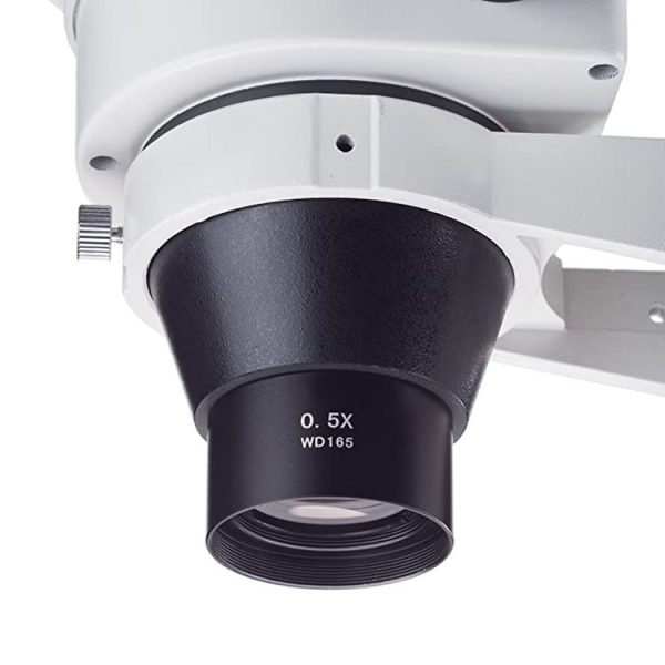 Stereo Microscopes Auxiliary Objective Lens Barlow Lens Magnifier 0.5X WD165 - Image 9