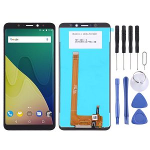 TFT LCD Screen for Wiko View XL with Digitizer Full Assembly (Black)