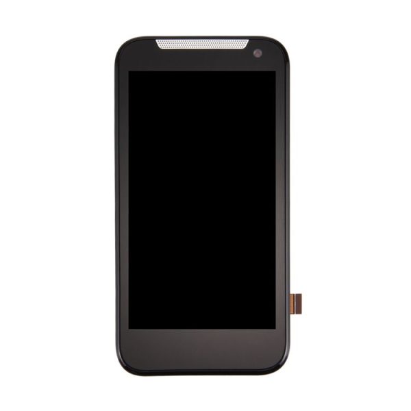 TFT LCD Screen for HTC Desire 310 Dual SIM Digitizer Full Assembly with Frame (Black) - Image 2