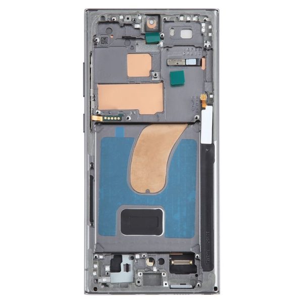 Samsung Galaxy S23 Ultra SM-S918B EU Edition Original LCD Screen Digitizer Full Assembly with Frame (Green) - Image 3