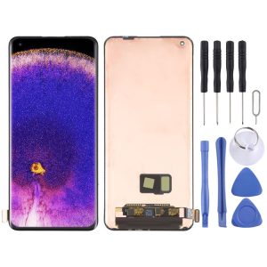 OPPO Find X5 Pro PFEM10 CPH2305 PFFM20 Original LTPO2 AMOLED LCD Screen with Digitizer Full Assembly