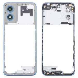 Motorola Moto G Play 2024 Original Middle Frame Bezel Plate (Blue)