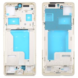 Motorola Moto X50 Ultra Original Front Housing LCD Frame Bezel Plate (Gold)