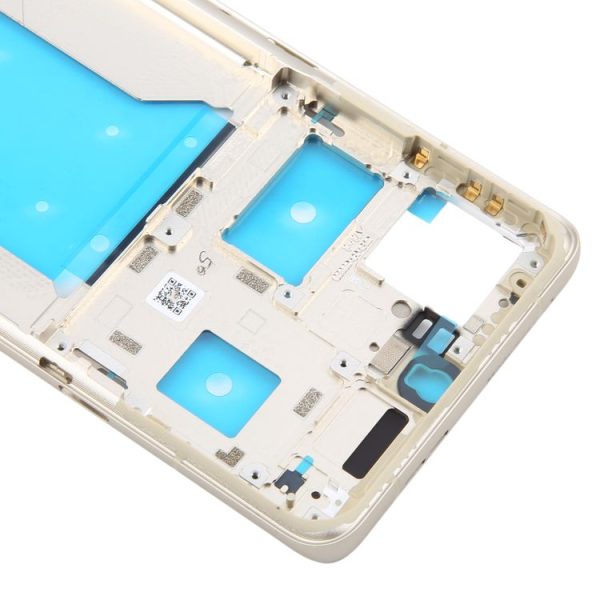 Motorola Moto X50 Ultra Original Front Housing LCD Frame Bezel Plate (Gold) - Image 5