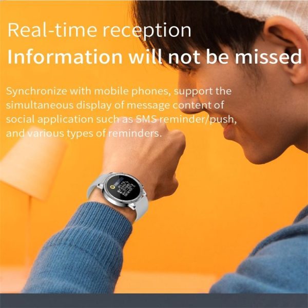 V23 1.28inch IPS Color Screen Smart Watch IP67 Waterproof, Support Heart Rate Monitoring / Blood Pressure Monitoring / Blood Oxygen Monitoring / Sleep Monitoring (Black) - Image 12