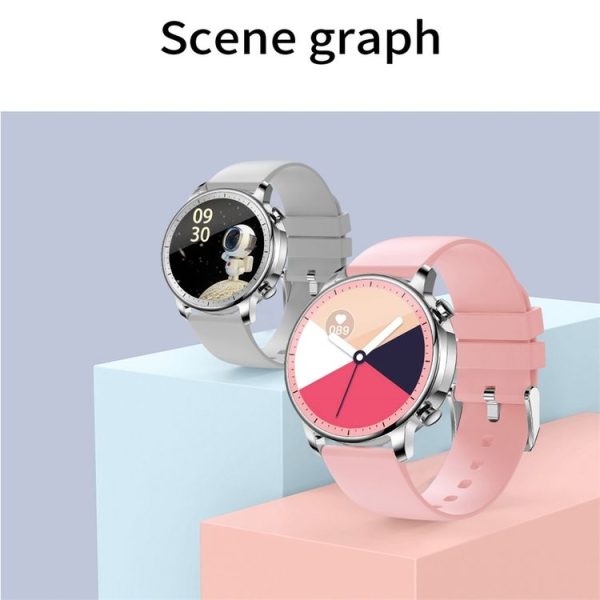 V23 1.28inch IPS Color Screen Smart Watch IP67 Waterproof, Support Heart Rate Monitoring / Blood Pressure Monitoring / Blood Oxygen Monitoring / Sleep Monitoring (Black) - Image 21