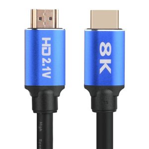 HD08 8K Ultra Clear HDMI 2.1 TV Computer Projection Set-top Box HDMI Cable, Cable Length: 1m