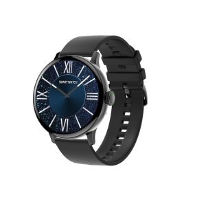 DT2 1.19 inch Color Screen Smart Watch, IP68 Waterproof, Silicone Watchband, Support Bluetooth Call / Heart Rate Monitoring / Blood Pressure Monitoring / Blood Oxygen Monitoring / Predict Menstrual Cycle Intelligently (Black)