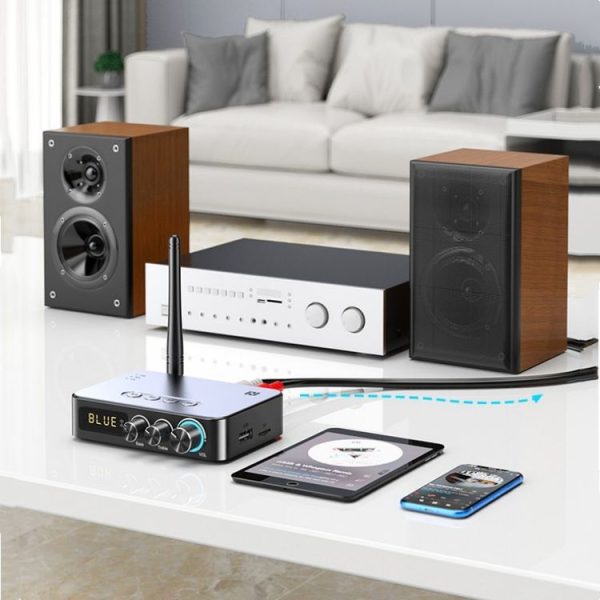 M9 Bluetooth 5.1 Music Receiver Long Range Bluetooth Adapter for Home Stereo AV Receiver or Amplifier - Image 4