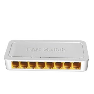 8 Port 10 / 100 / 1000Mbps MINI Ethernet Desktop Switch