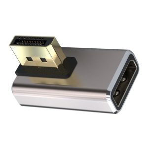JUNSUNMAY 8K@60Hz PD1.4 Male Displayport to Female Displayport Adapter Converter, Style: A