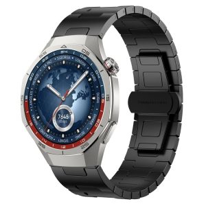 Huawei watch GT5 Pro 46mm Titanium Alloy 22mm Metal Watch Band (Black)