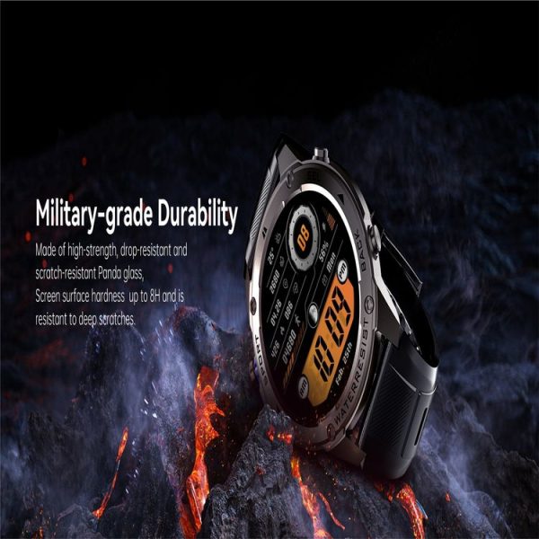 DM56 1.43 inch Color Screen Smart Watch, Support Bluetooth Call / Health Monitoring (Black) - Image 6