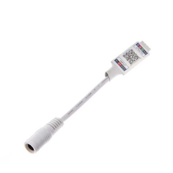 Mini RGB Bluetooth Controller Light Strip Controller For RGB LED Strip DC5V 12V 24V (Black) - Image 5