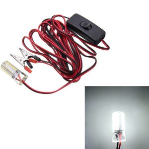 3W 48 LEDs SMD 2835 500LM Boat Fishing Lighting Attract Fish Underwater Night Lights (Cool White)