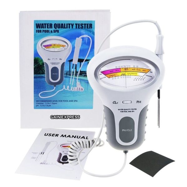 PC102 Swimming Pool Water Quality Tester PH Test Pen Chlorine Gas Water Quality Tester - Image 5