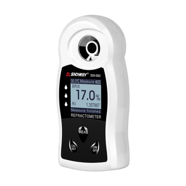 SNDWAY SW-593 Digital Refractometer Sugar Brix Meter Rechargeable Wine Beer Alcohol Drink Fruit Sugar Concentration Meter - Image 2