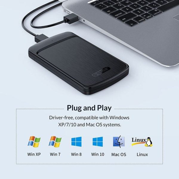 ORICO 2020U3 2.5-Inch Hard Drive Enclosure - Image 6