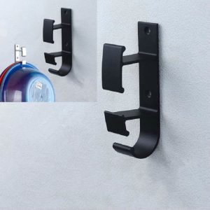 Creative Hook for Bathroom Wall-mounted Washbasin, Color: Black Sand (Double-sided Tape)