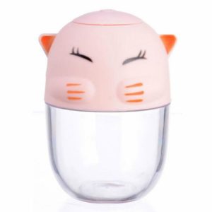Creative Cartoon Cat Toothpick Box Spices Bottle Toothpick-Holder Kitchen Tools (Pink)