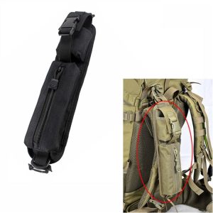 Outdoor Sports Backpack Shoulder Strap Phone Bag Sundry Kit, Size: One Size (Black)