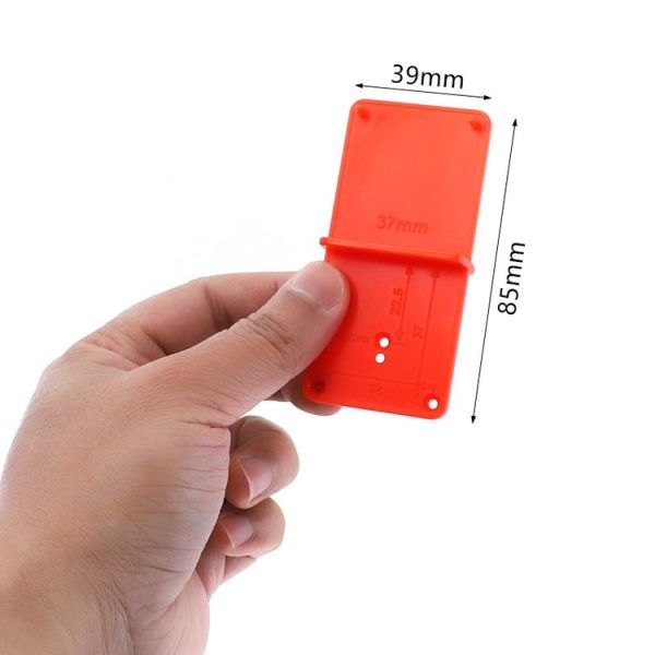 35 / 40mm Hinge Opening Positioner Hinge Template Drilling Positioning Plate - Image 3