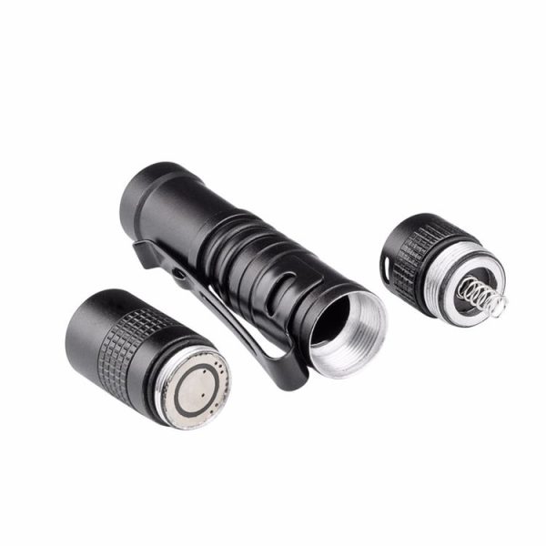 Mini LED Pen-shaped Strong Flashlight Pen Clip Torch, Size: 13.3cm - Image 4