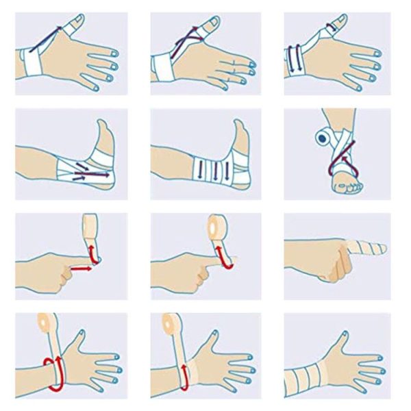 Self-adhesive Elastic Bandage for Sports, Size: 450 x 10cm - Image 8