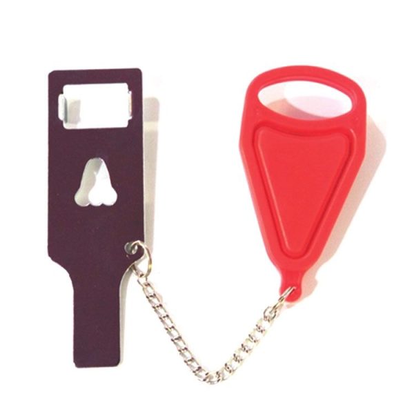 Portable Security Lock Door Lock Anti-theft Lock, Style: Widen Lock - Image 2