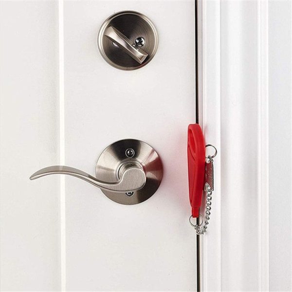 Portable Security Lock Door Lock Anti-theft Lock, Style: Widen Lock - Image 4