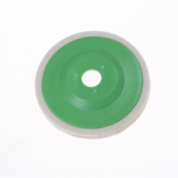 3 PCS Wheel Grinding Polishing Disc Set for Metal Abrasive Rotary Wool Buffing Pad Wheel Felt Buffer, Random Color Delivery - Image 3