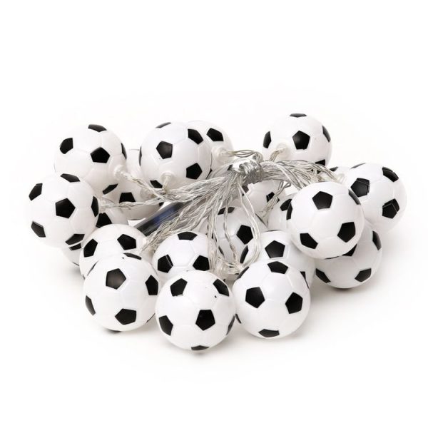 3m 20 LEDs Football Lantern String KTV Creative LED Decorative Light (Warm White Light) - Image 6