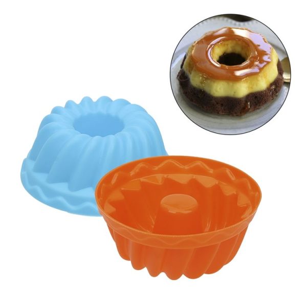 12 pcs Thread Shape Baking Jelly Mould Silicone Pudding Cupcake Muffin Donut Mold - Image 5
