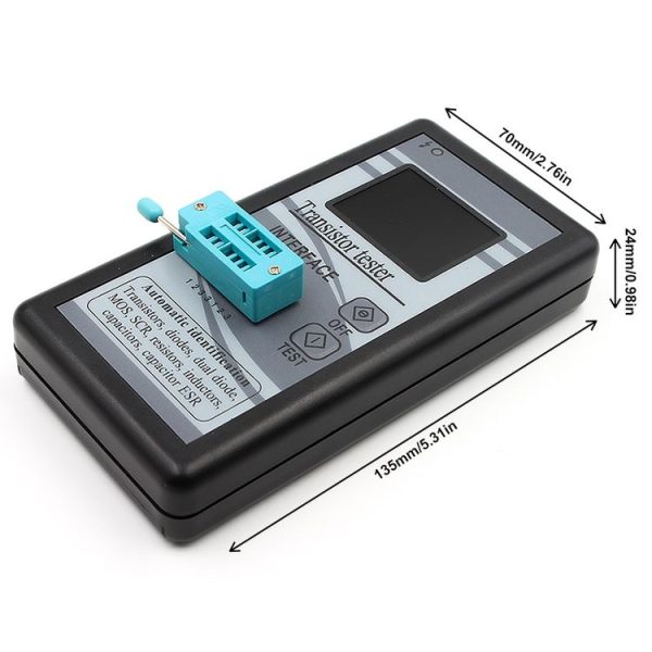 Color Screen Version Graphic Display M328 Transistor Tester Resistance Meter Inductance Meter Capacitance Meter ESR Meter - Image 4