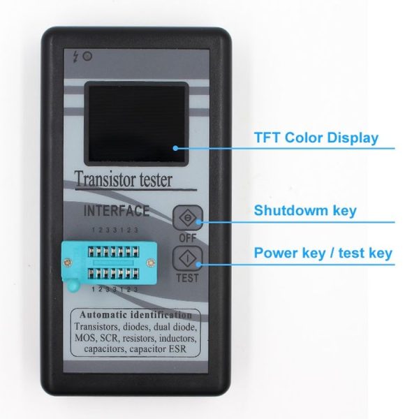 Color Screen Version Graphic Display M328 Transistor Tester Resistance Meter Inductance Meter Capacitance Meter ESR Meter - Image 5