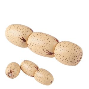 Wooden Magnetic Vegetable Fruit Cutler Kitchen Toys Children Educational Toys, Style: Lotus Root