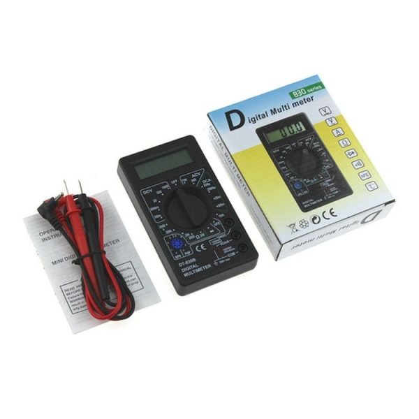 DT830B Mini Digital Multimeter Electrical Instrument - Image 6