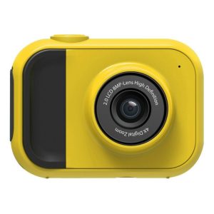 Puzzle Children Exercise Digital Camera with Built-in Memory, 120 Degree Wide Angle Lens (Yellow)