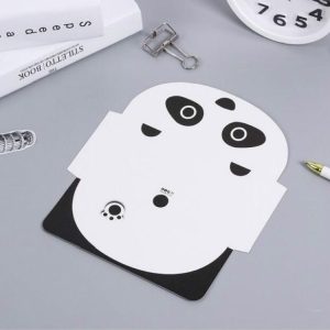 5 PCS Creative Cartoon Animal Business Birthday DIY Blessing Small Greeting Card (Panda)